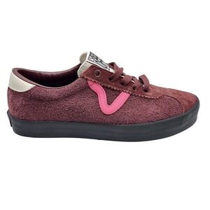 Vans Suede Burgundy‎ Pink Old Skool Style Shoes Men's 4.5 Women's 6 NWOB